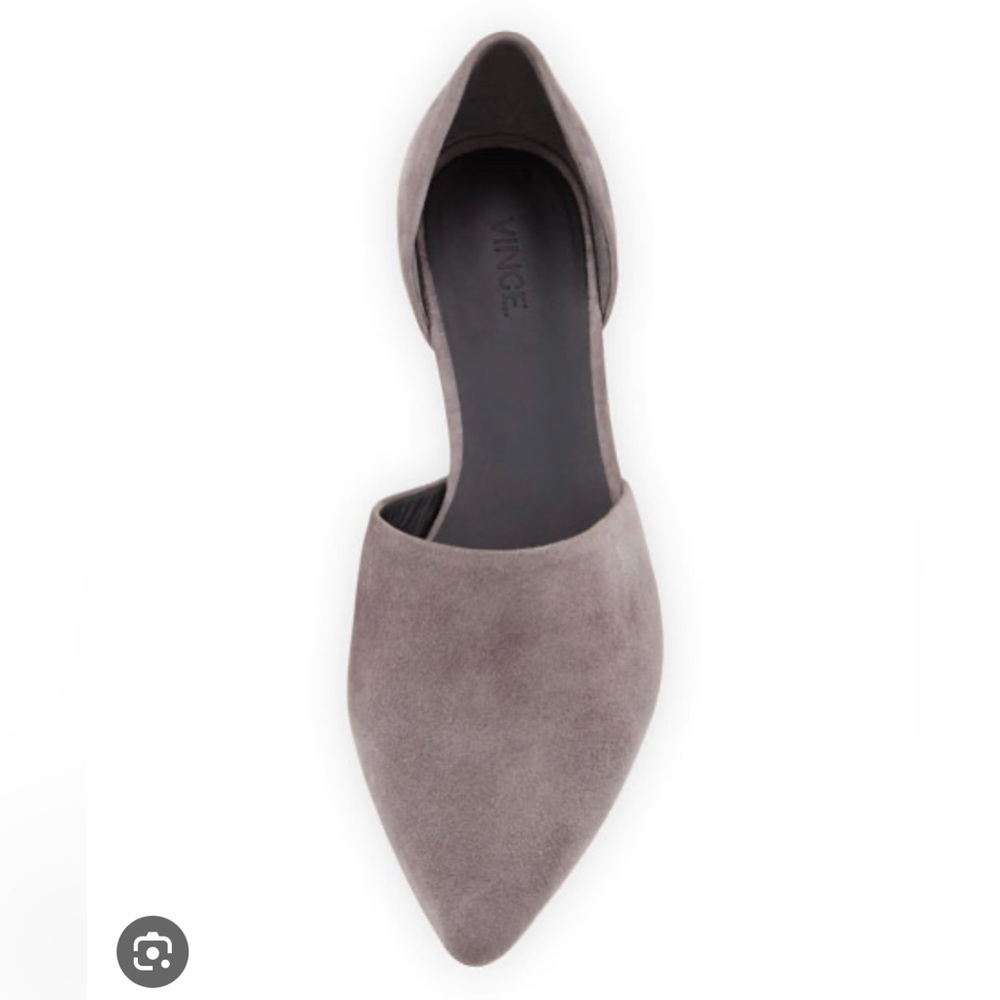 Vince Nina-B Two Piece d’Orsay Skimmer Flat in Ceramic - Picture 2 of 8